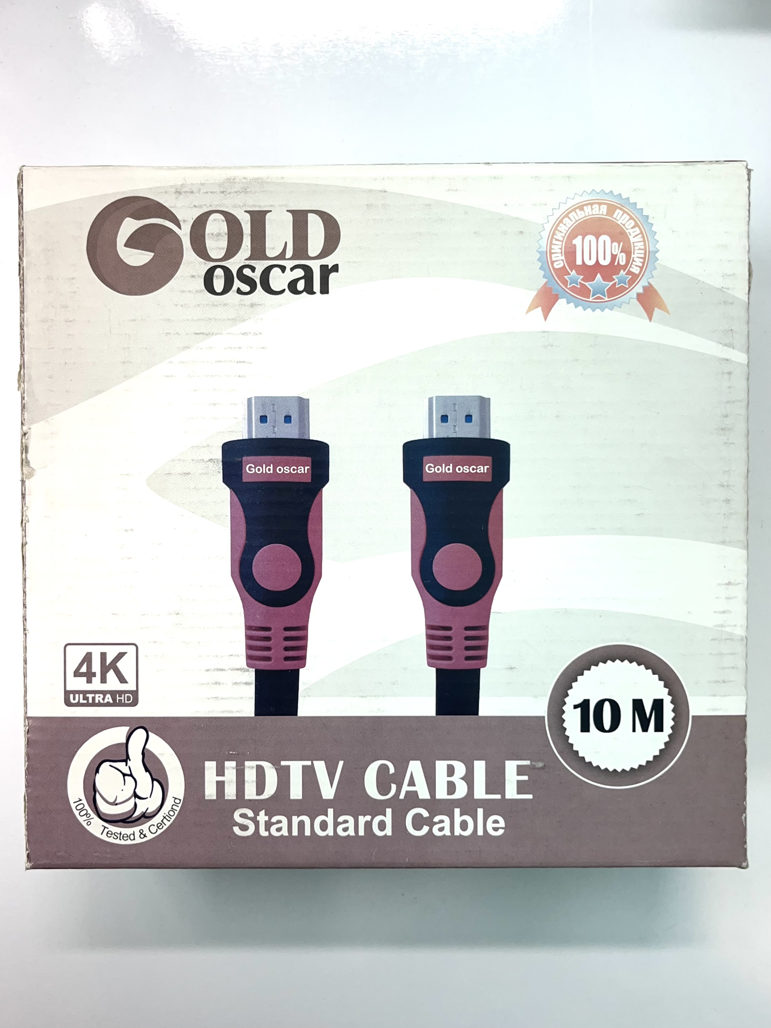 کابل HDMI گلد اسکار 4K Ultra HD مدل Gold Oscar 10M