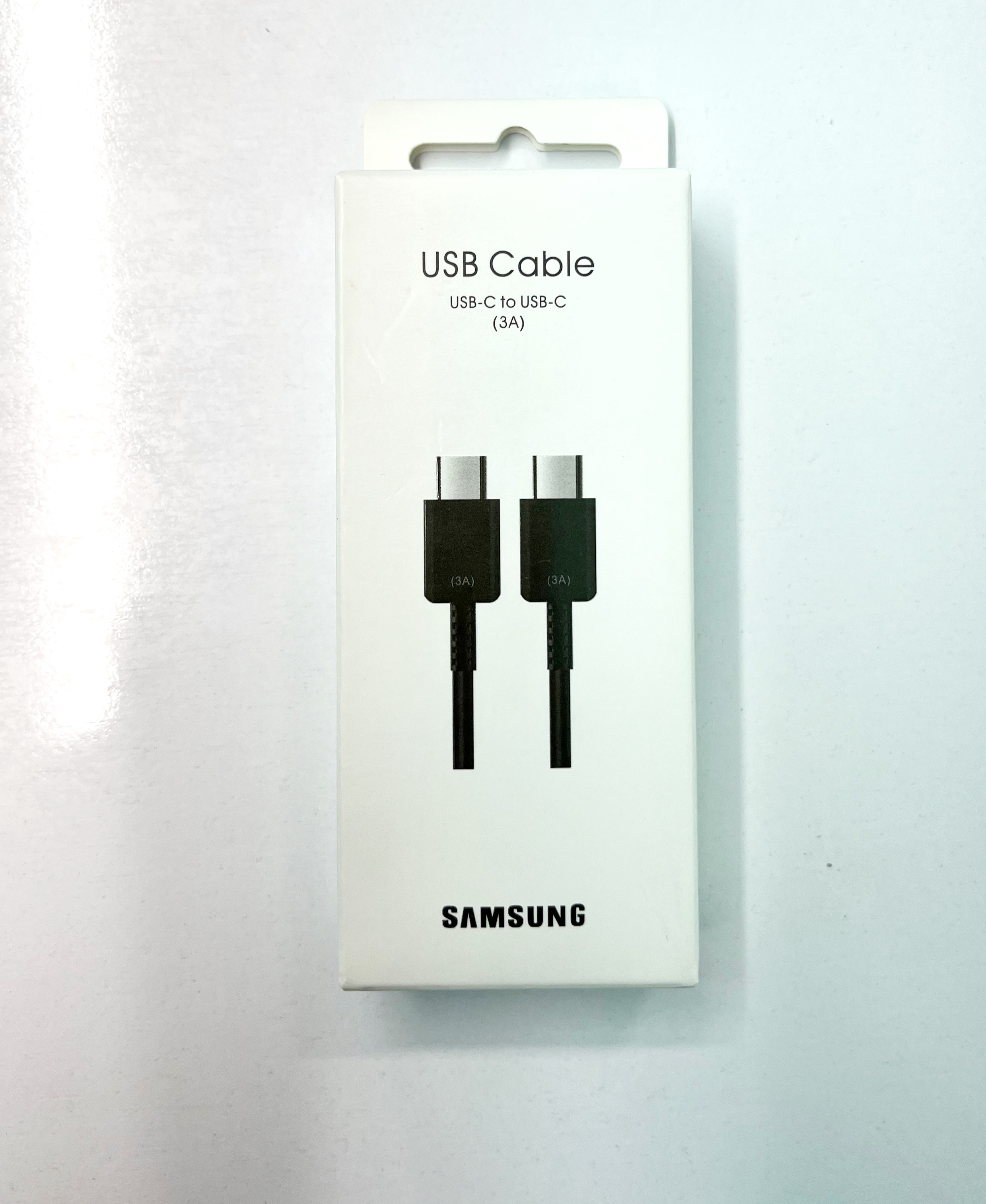 کابل شارژ و انتقال داده سامسونگ USB-C به USB-C مدل 3A
