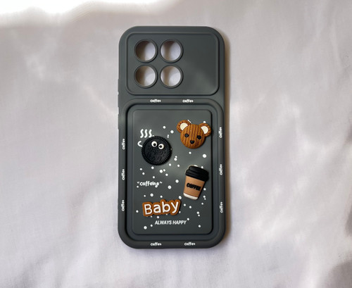 قاب شیائومی POCO X6 Pro طرح Coffee و Oreo | قاب فانتزی و شیک