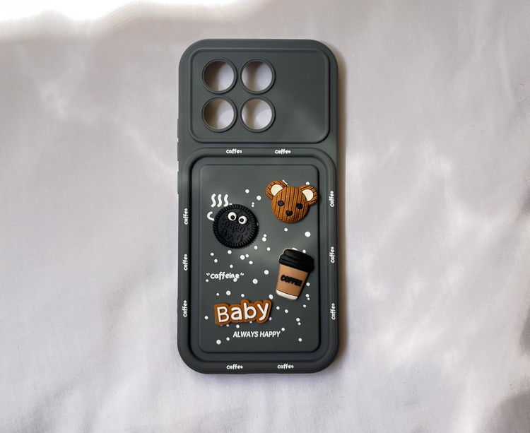 قاب شیائومی POCO X6 Pro طرح Coffee و Oreo | قاب فانتزی و شیک