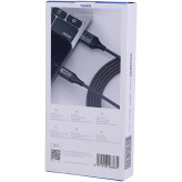 کابل شارژ سریع تایپ C یوکی (Yookie) مدل CB93 توان 30 وات طول 1 متر