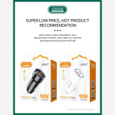 شارژر فندکی 90w وات اورجینال برند جوکاد مدل Jokad JH047