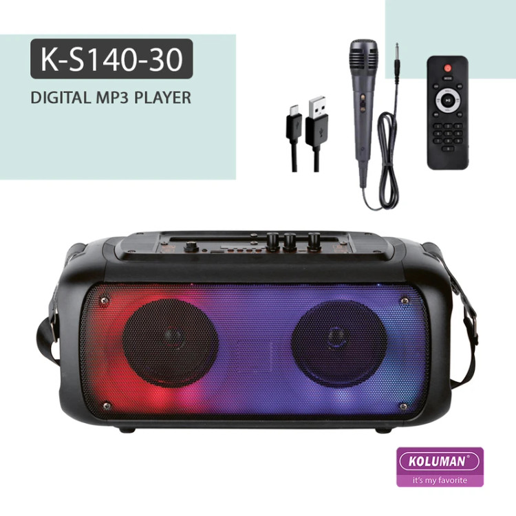 اسپیکر بلوتوثی قابل حمل کلومن مدل K-S140-30