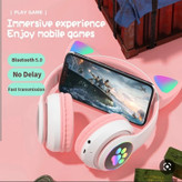 هدفون بلوتوثی گربه ایی مدل PXZ-B39M