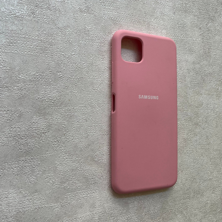 قاب سیلیکونی سامسونگ Galaxy A22 داخل مخملی رنگی | قاب محافظ A22