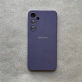 قاب سیلیکونی Samsung Galaxy A55 داخل مخملی رنگی | قاب محافظ A55