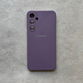 قاب سیلیکونی Samsung Galaxy A55 داخل مخملی رنگی | قاب محافظ A55