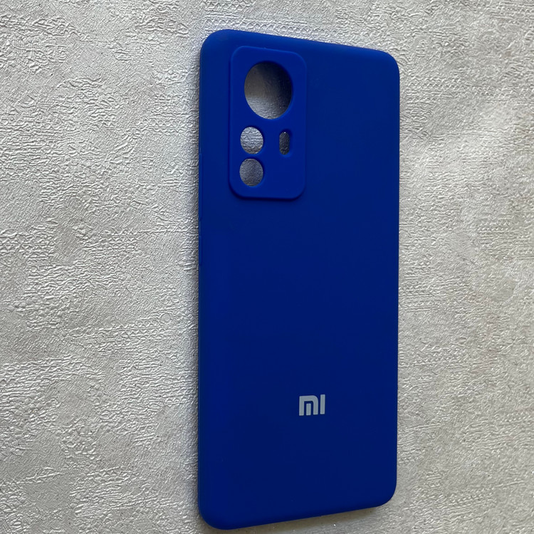 قاب سیلیکونی Xiaomi Mi 12 Pro داخل مخملی رنگی | قاب محافظ Mi 12 Pro