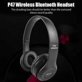 هدست بلوتوثی گیمینگ P47 مدل Wireless با میکروفون