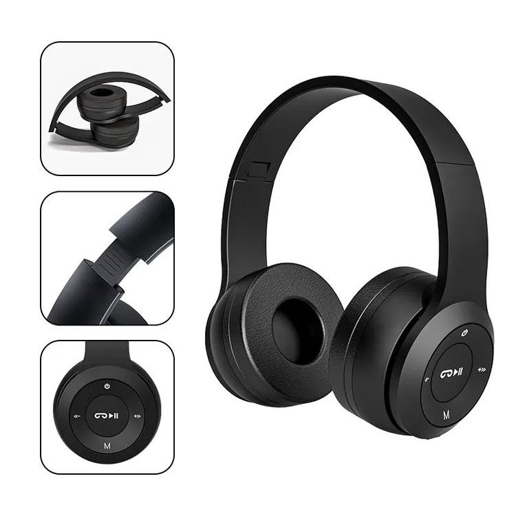 هدست بلوتوثی گیمینگ P47 مدل Wireless با میکروفون