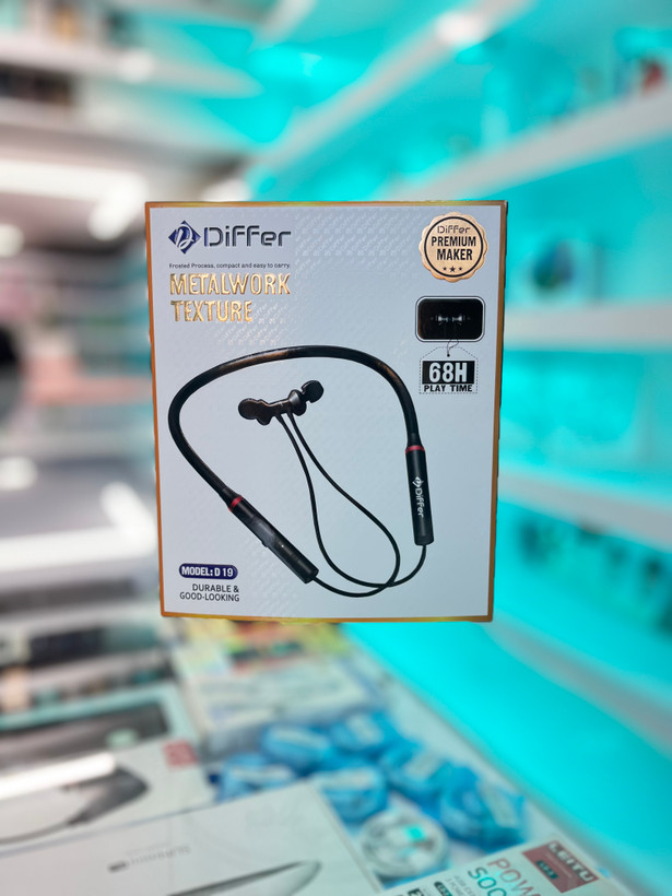 هندزفری گردنی Differ مدل D19 | بلوتوثی Neckband