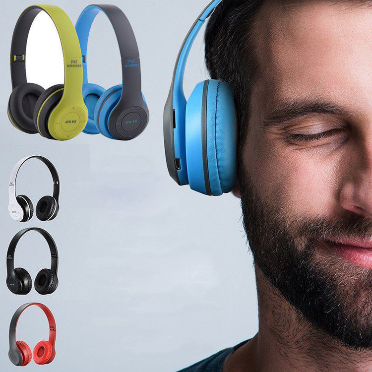 هدست بلوتوثی گیمینگ P47 مدل Wireless با میکروفون