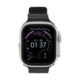 ساعت هوشمند 2 اینچی کیکویر مدل KW85 Ultra 3 با بند سیلیکونی به همراه 6 بند اضافه ا