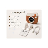 هدفون بلوتوثی CYXG مدل Q86 با نمایشگر LED و قابلیت نویز کنسلینگ