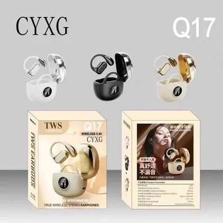 هدفون بیسیم CYXG مدل Q17 با نمایشگر LED و کیس شارژ